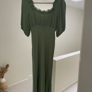Sage green Dress